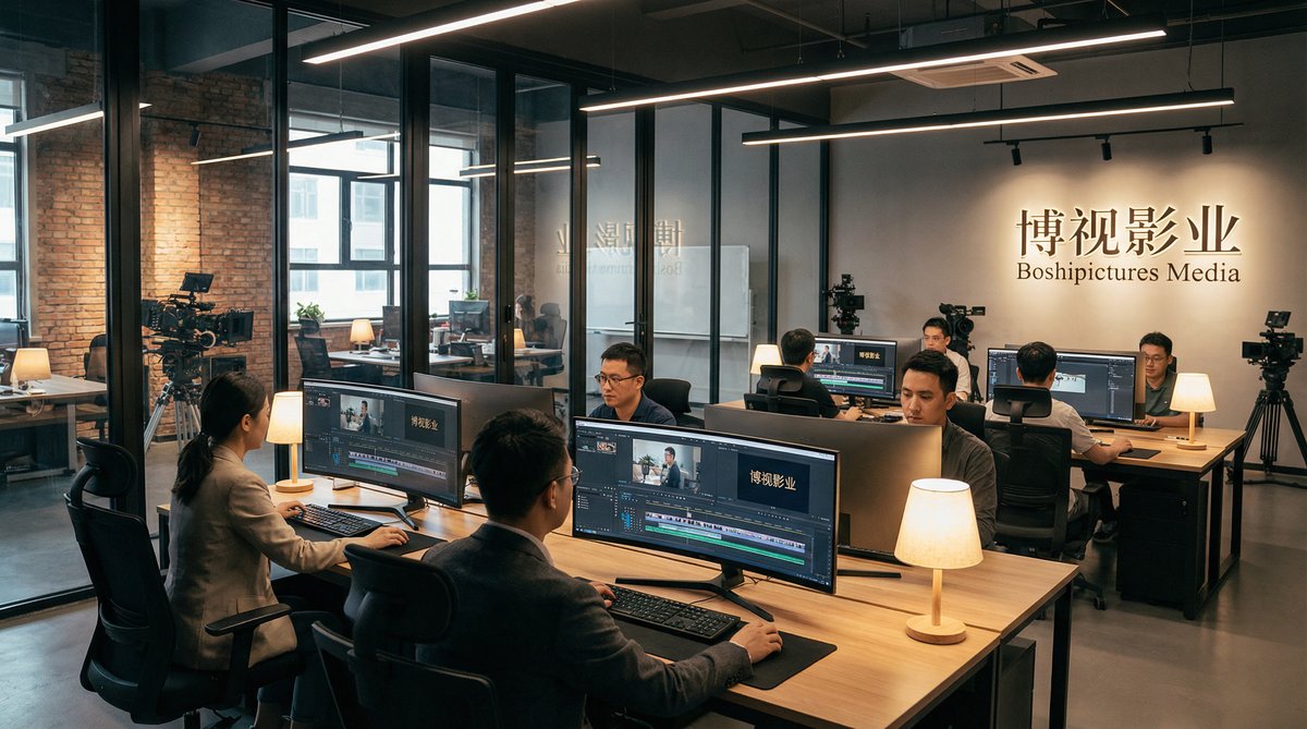 口球眼罩传媒公司办公室